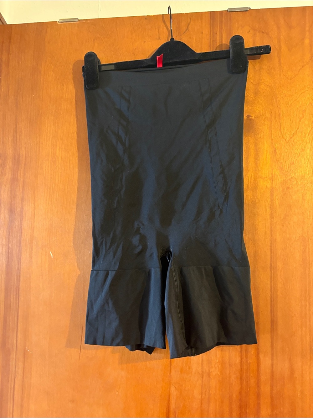 SPANX Black High-Waist Shaping Shorts